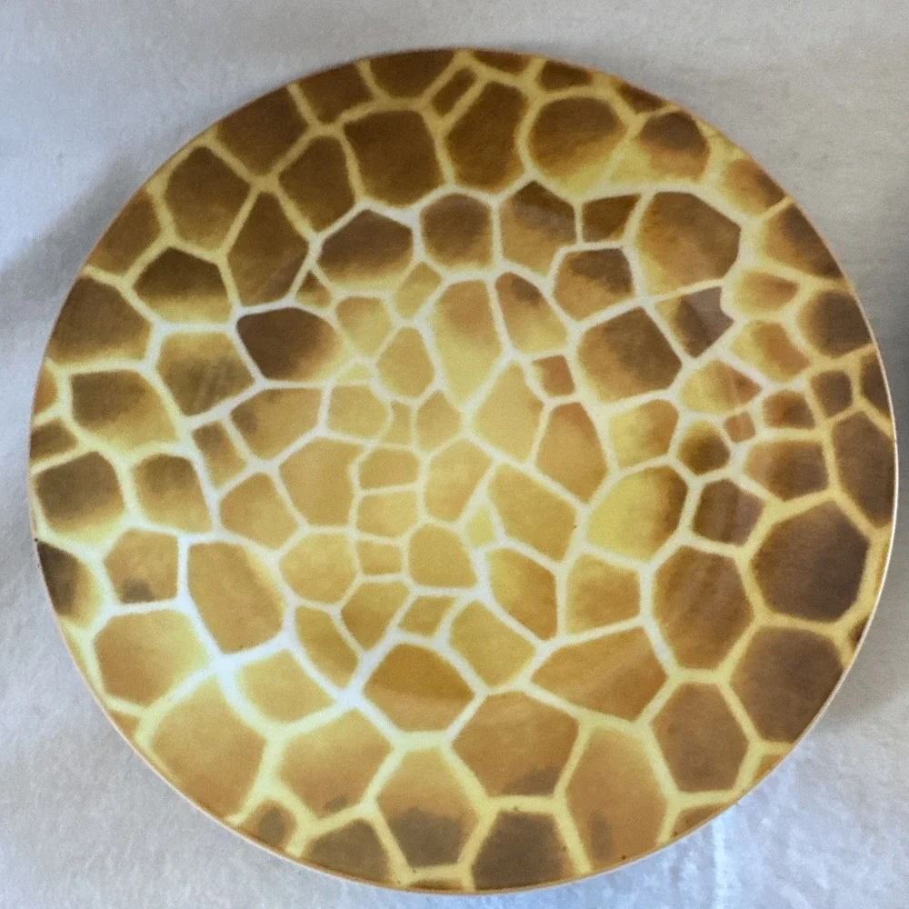 4 Godinger Salad Dessert Plates 7.5